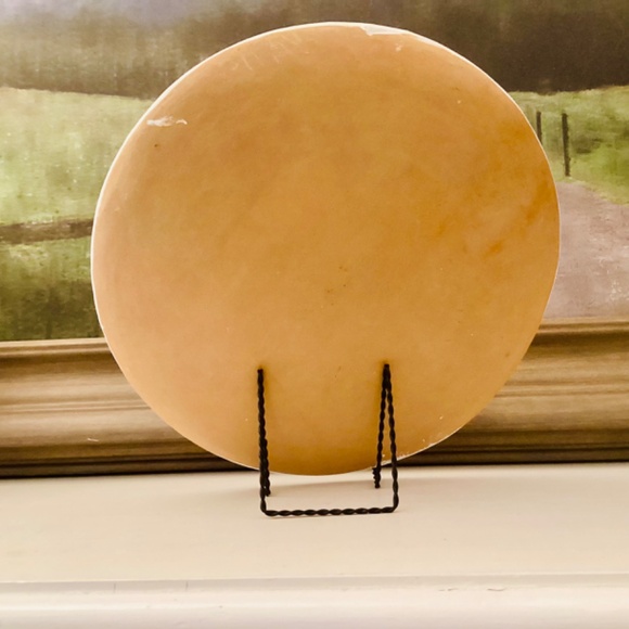 Mestizo Folk Art Tonala Mexican Hand painted Platter Florals Bird Ixtapa 1987 - Picture 11 of 14